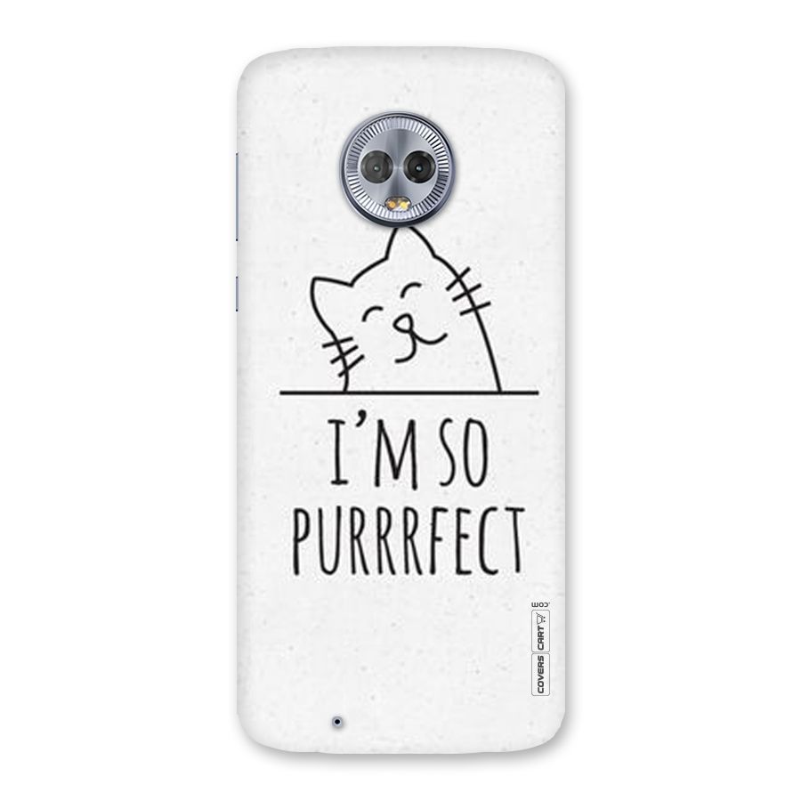 So Purrfect Back Case for Moto G6