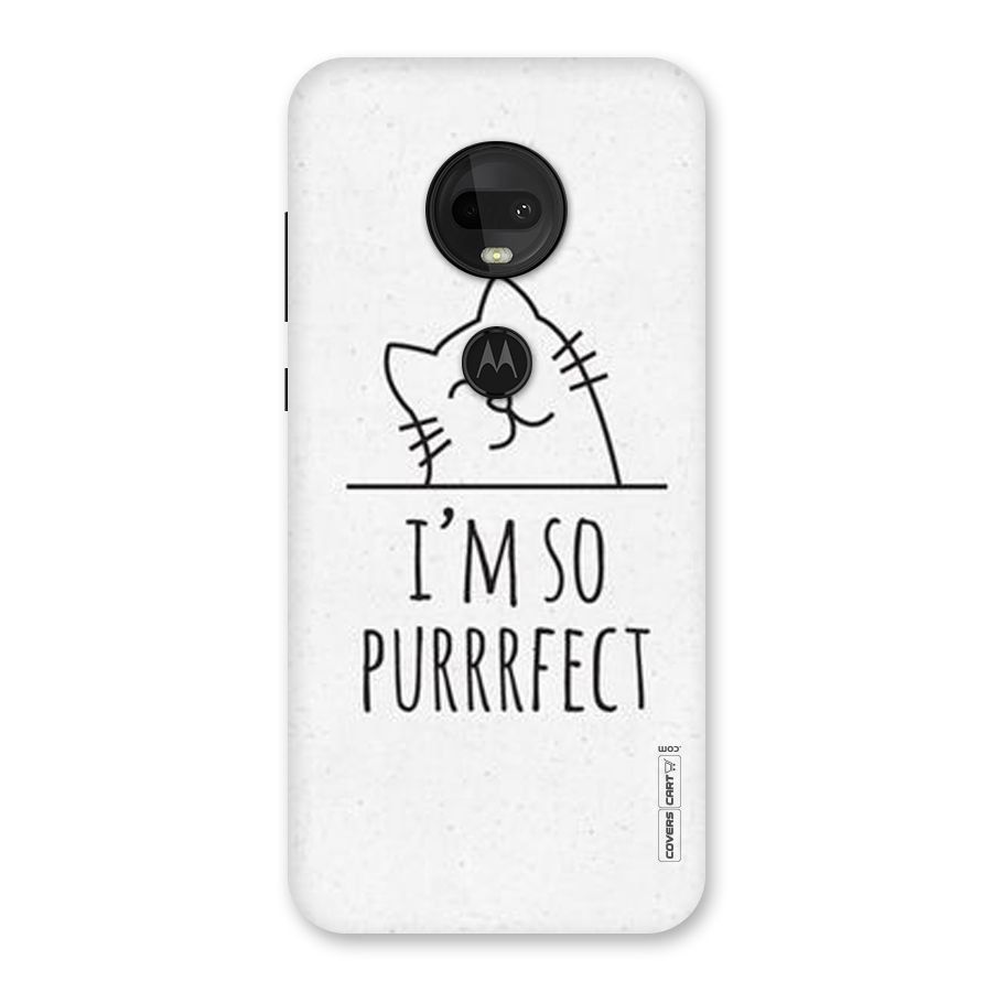 So Purrfect Back Case for Moto G7