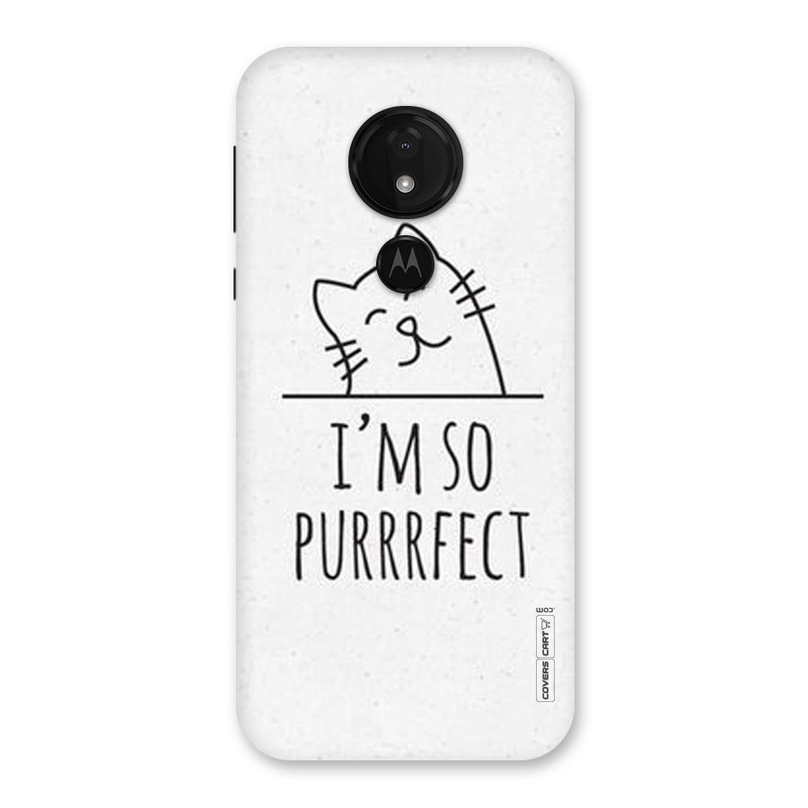 So Purrfect Back Case for Moto G7 Power