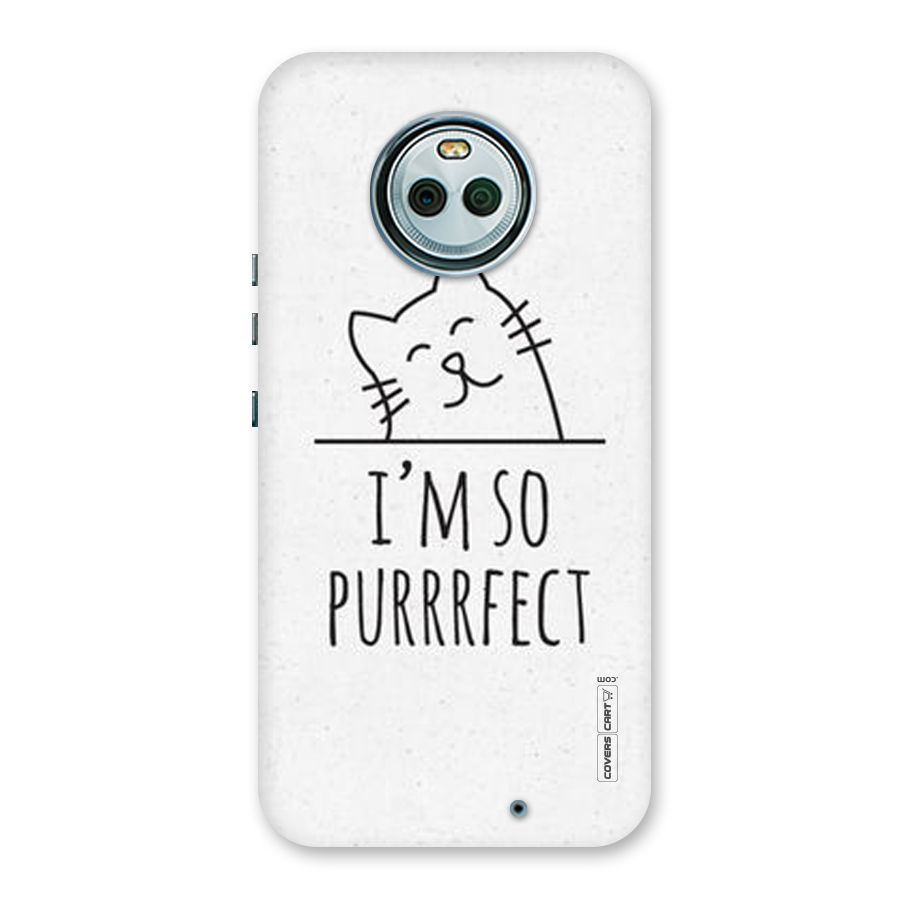 So Purrfect Back Case for Moto X4