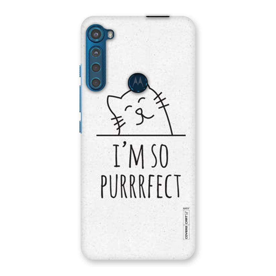 So Purrfect Back Case for Motorola One Fusion Plus