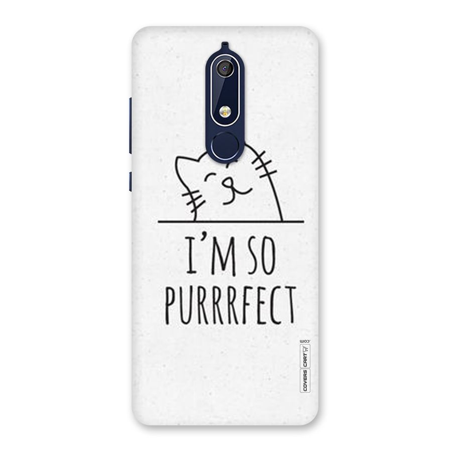 So Purrfect Back Case for Nokia 5.1