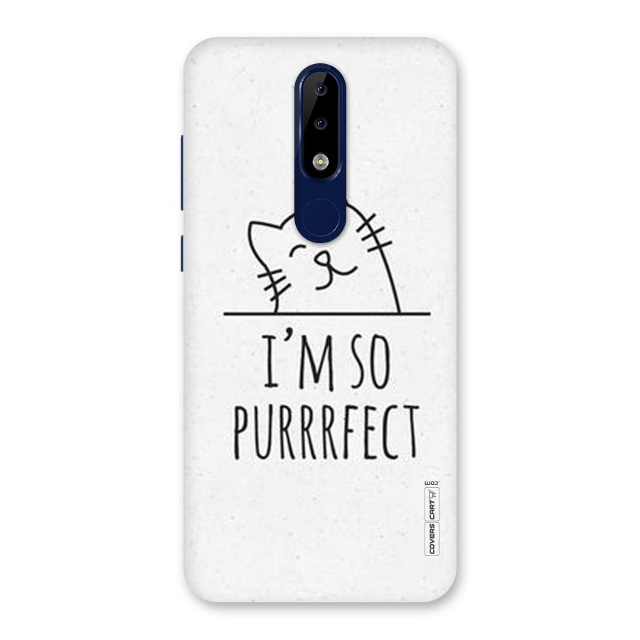 So Purrfect Back Case for Nokia 5.1 Plus