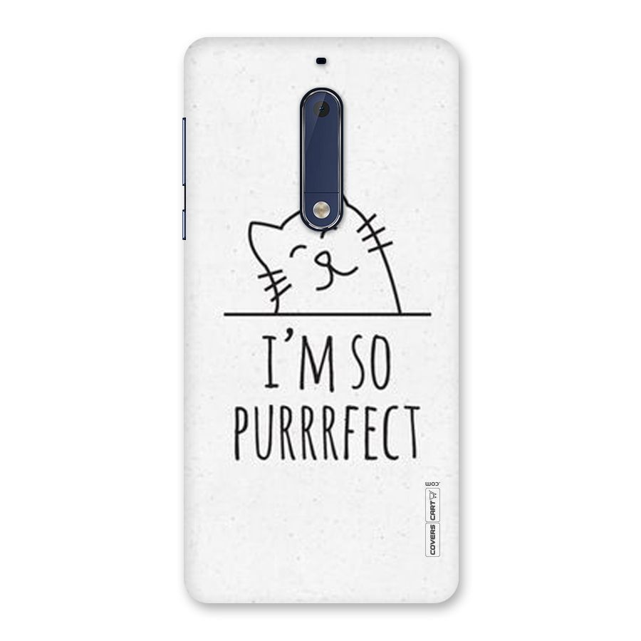 So Purrfect Back Case for Nokia 5