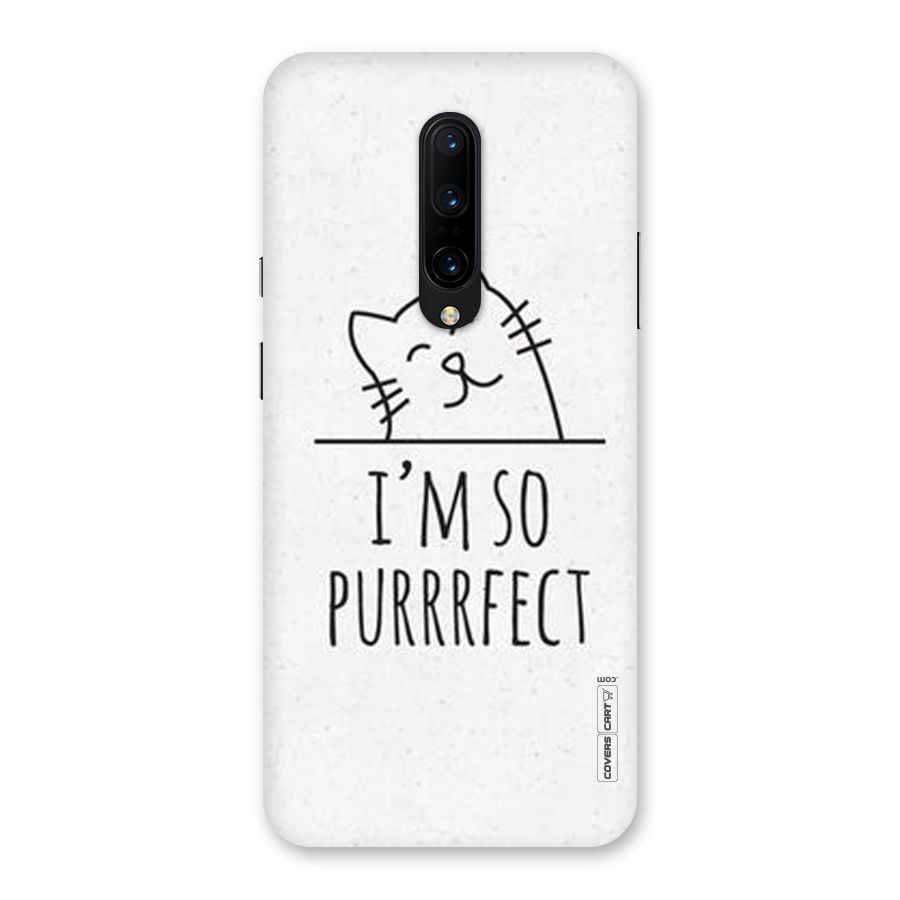 So Purrfect Back Case for OnePlus 7 Pro