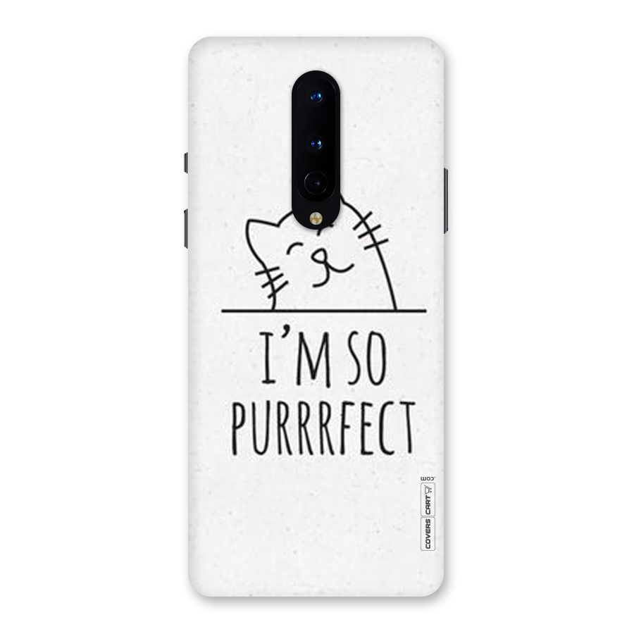 So Purrfect Back Case for OnePlus 8