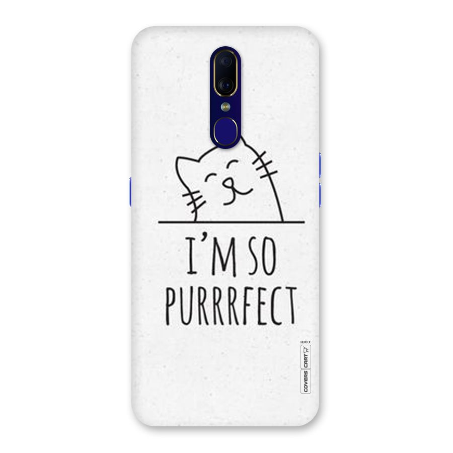 So Purrfect Back Case for Oppo A9