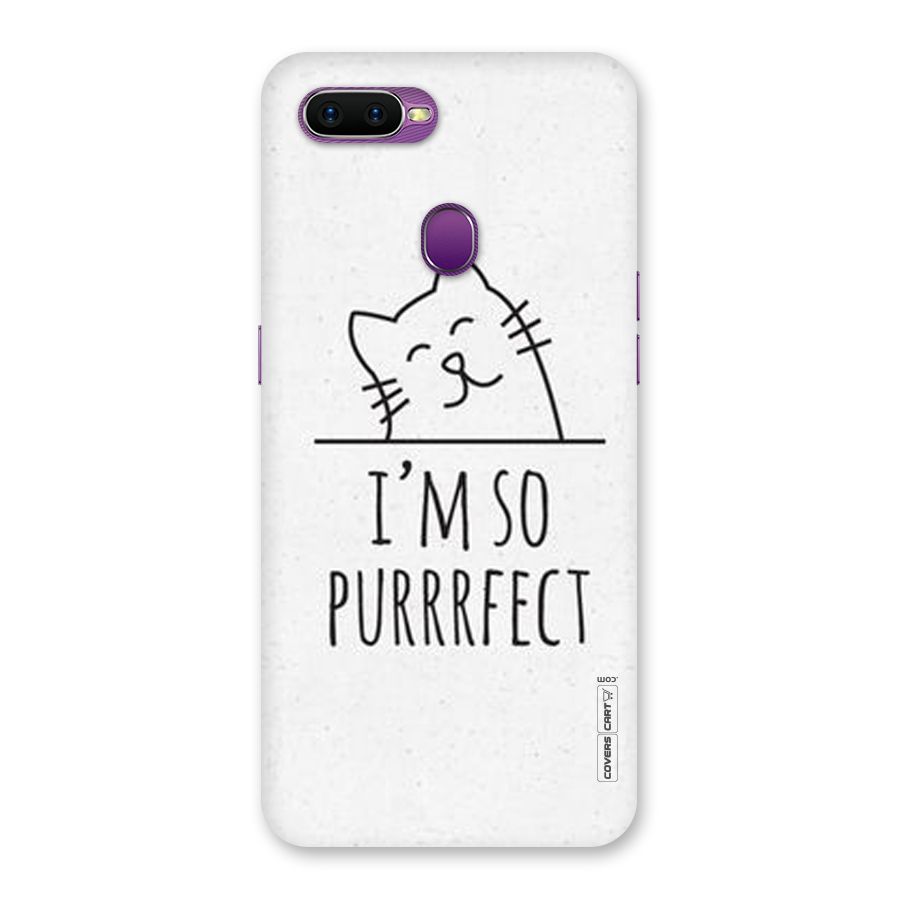 So Purrfect Back Case for Oppo F9