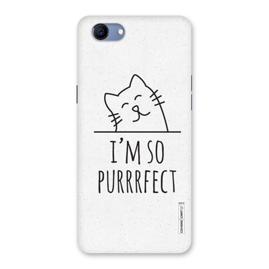So Purrfect Back Case for Oppo Realme 1