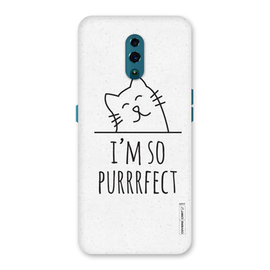 So Purrfect Back Case for Oppo Reno