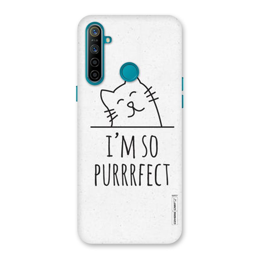 So Purrfect Back Case for Realme 5i