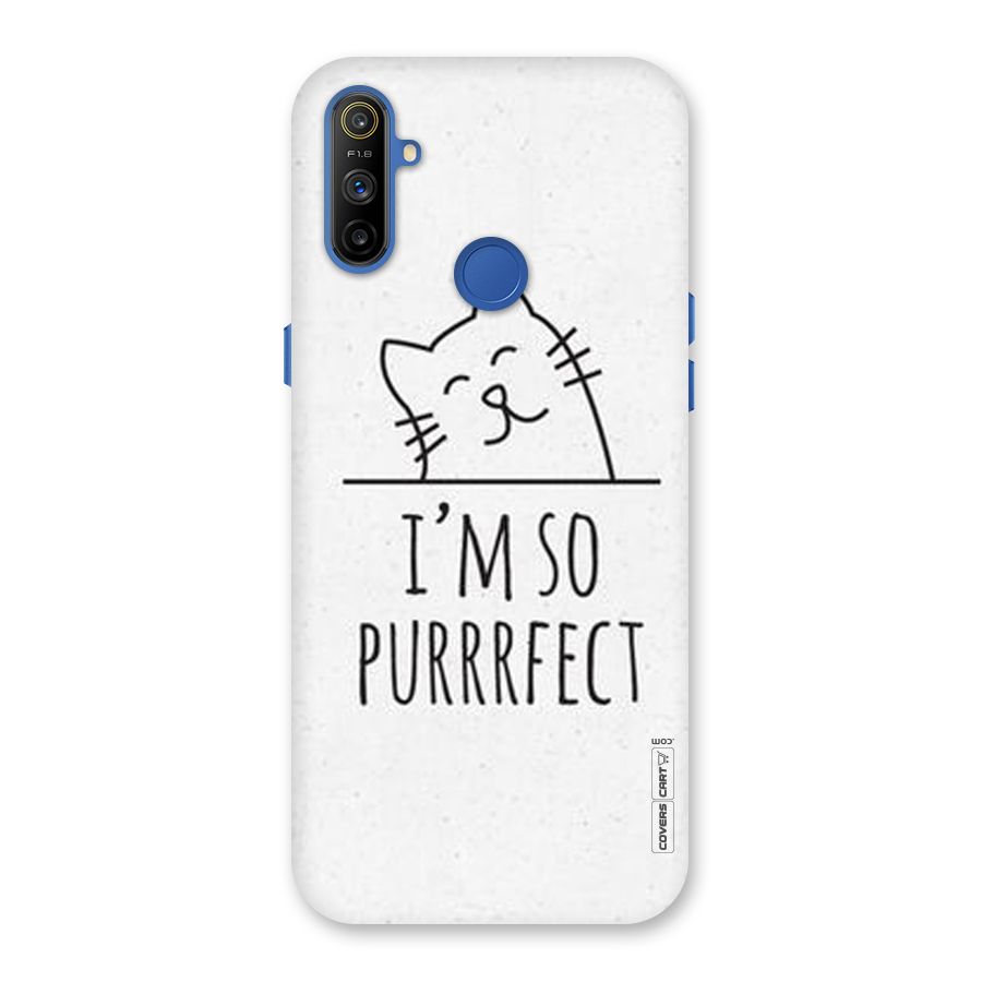 So Purrfect Back Case for Realme Narzo 10A
