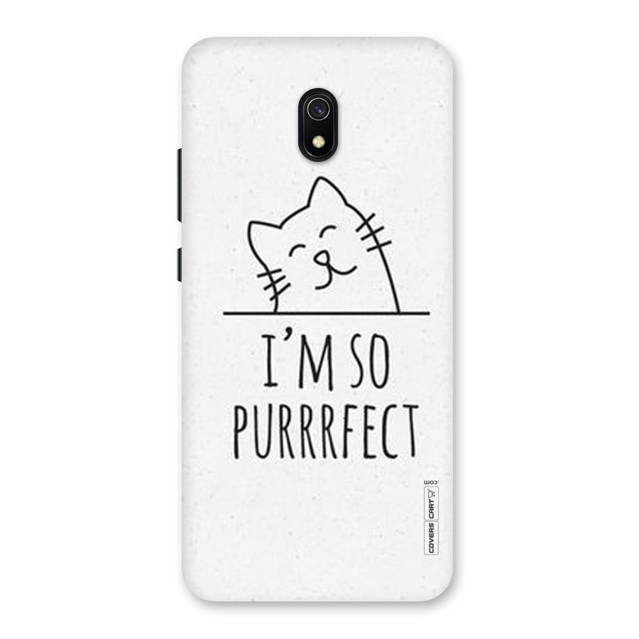 So Purrfect Back Case for Redmi 8A