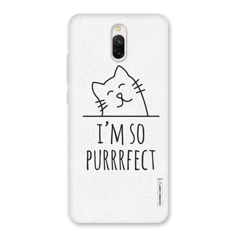 So Purrfect Back Case for Redmi 8A Dual