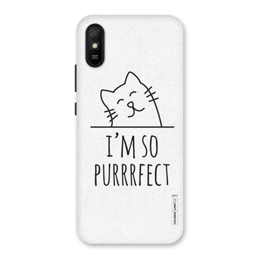 So Purrfect Back Case for Redmi 9A