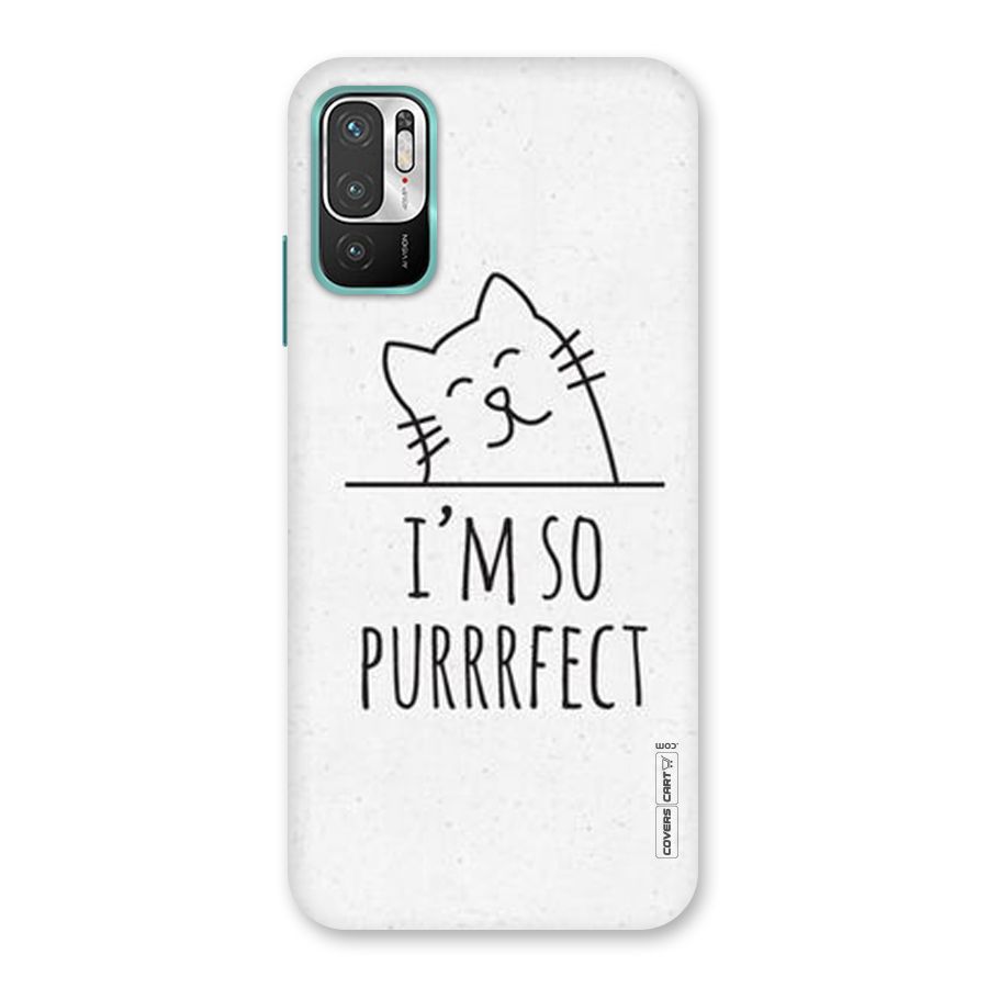 So Purrfect Back Case for Redmi Note 10T 5G