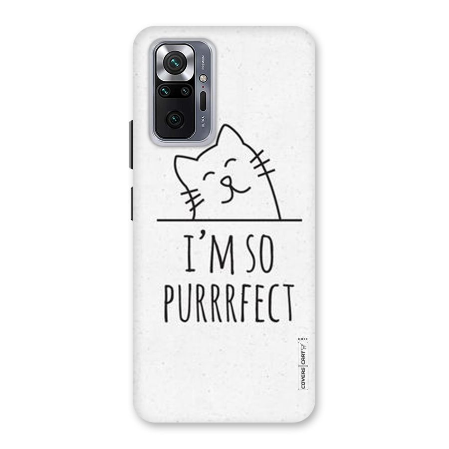 So Purrfect Back Case for Redmi Note 10 Pro