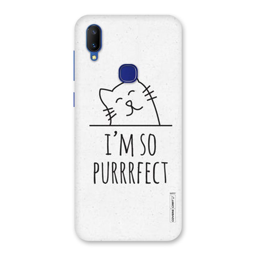 So Purrfect Back Case for Vivo V11