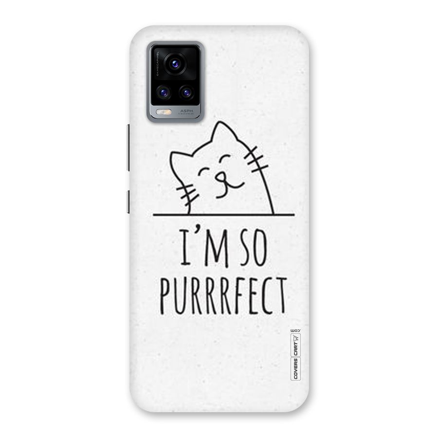 So Purrfect Back Case for Vivo V20