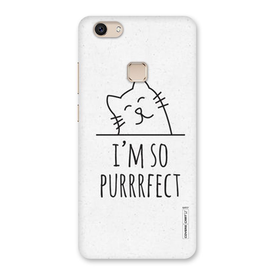 So Purrfect Back Case for Vivo V7