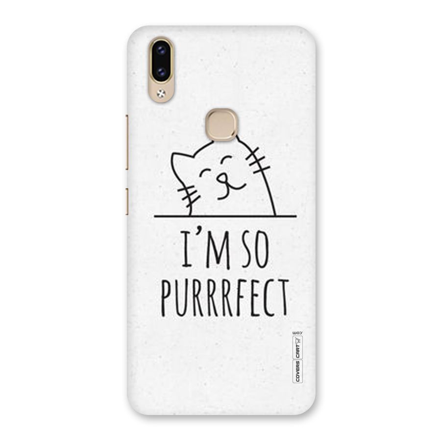 So Purrfect Back Case for Vivo V9 Youth