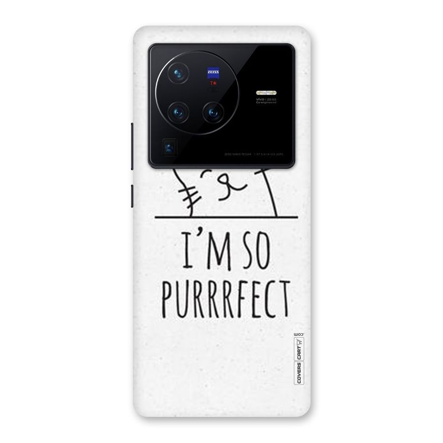 So Purrfect Back Case for Vivo X80 Pro