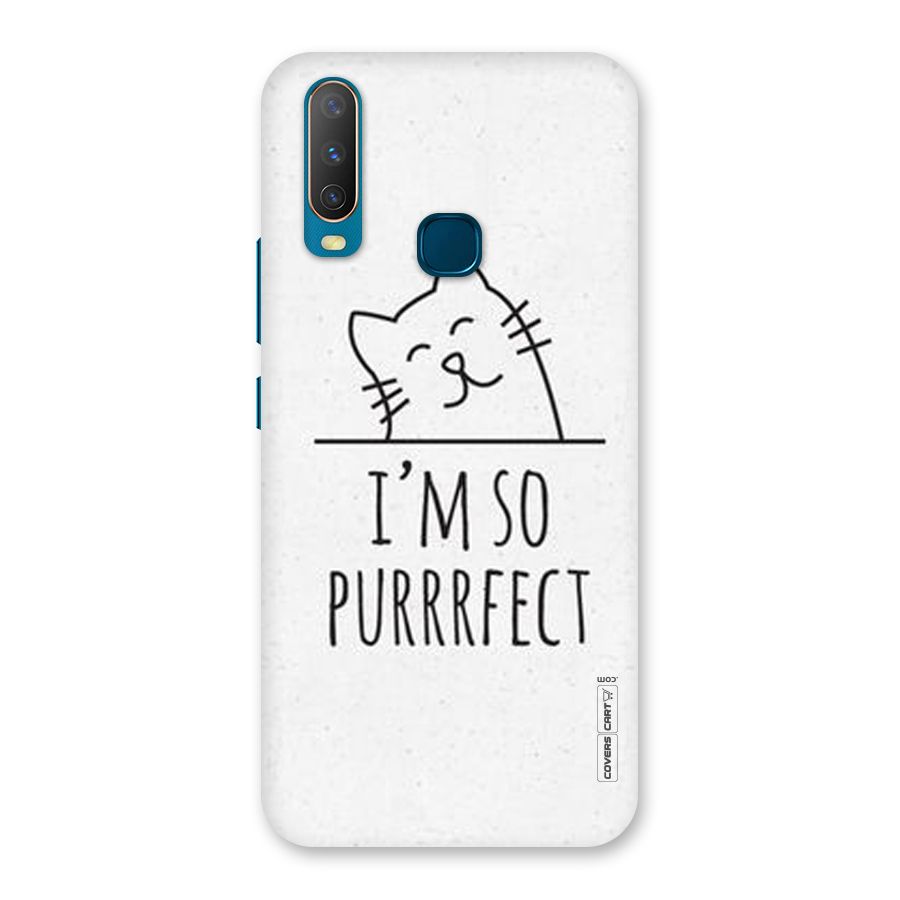 So Purrfect Back Case for Vivo Y11