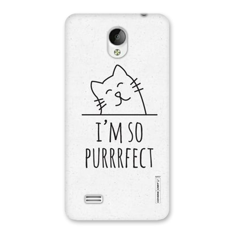 So Purrfect Back Case for Vivo Y21