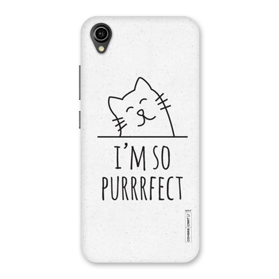 So Purrfect Back Case for Vivo Y90