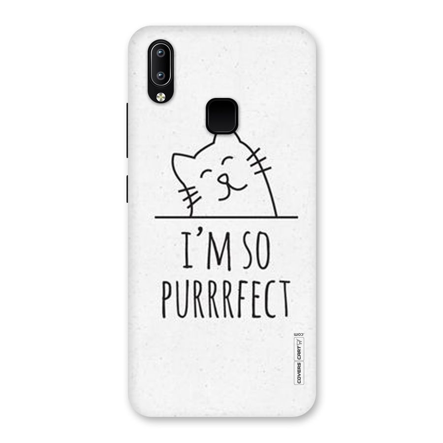 So Purrfect Back Case for Vivo Y93