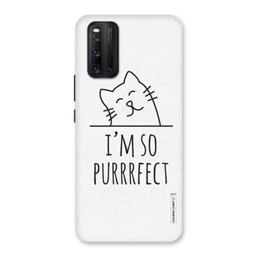 So Purrfect Back Case for Vivo iQOO 3