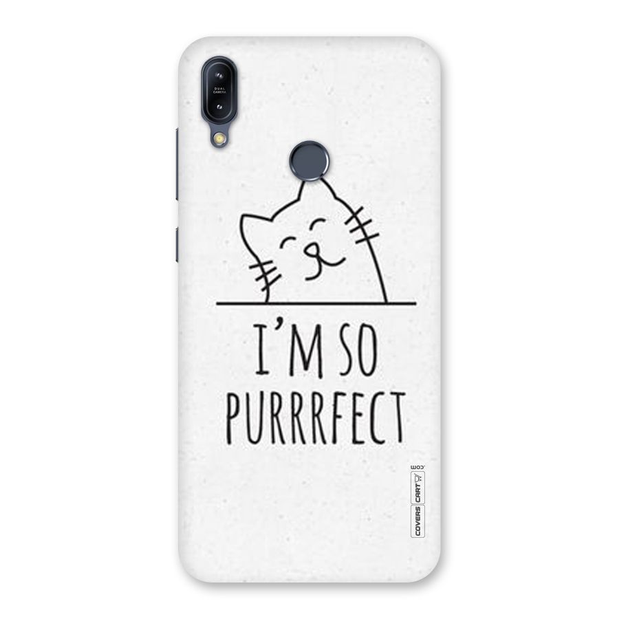 So Purrfect Back Case for Zenfone Max M2