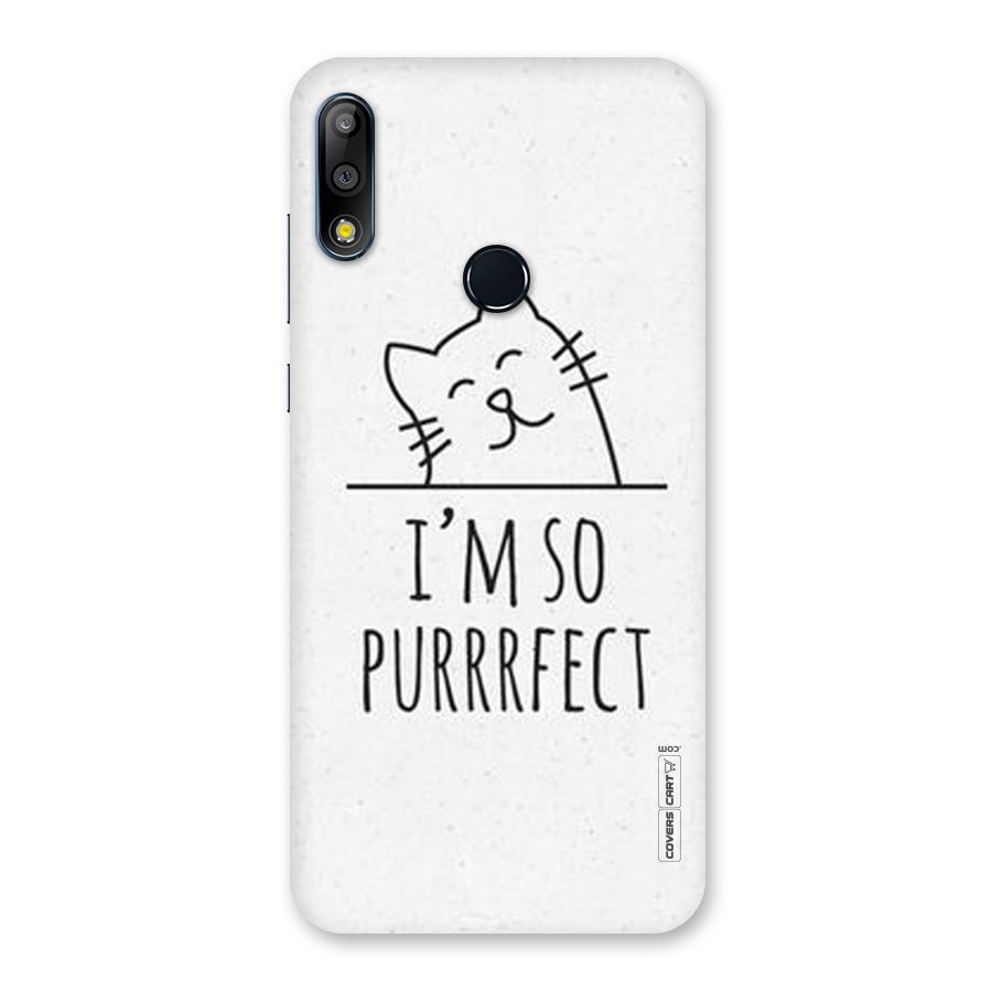 So Purrfect Back Case for Zenfone Max Pro M2