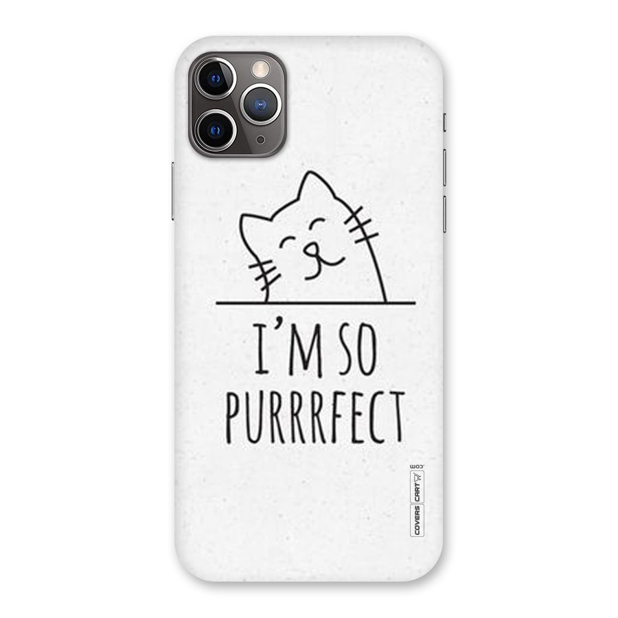 So Purrfect Back Case for iPhone 11 Pro Max