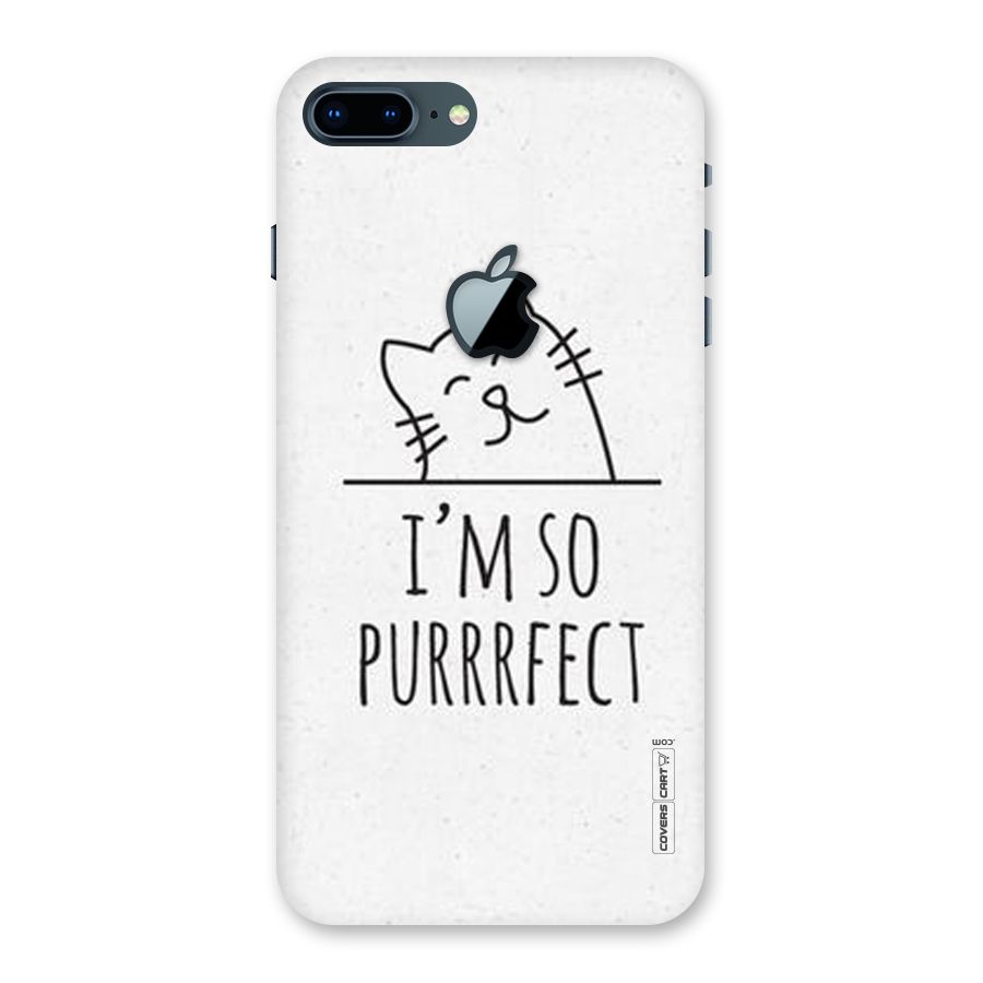 So Purrfect Back Case for iPhone 7 Plus Apple Cut