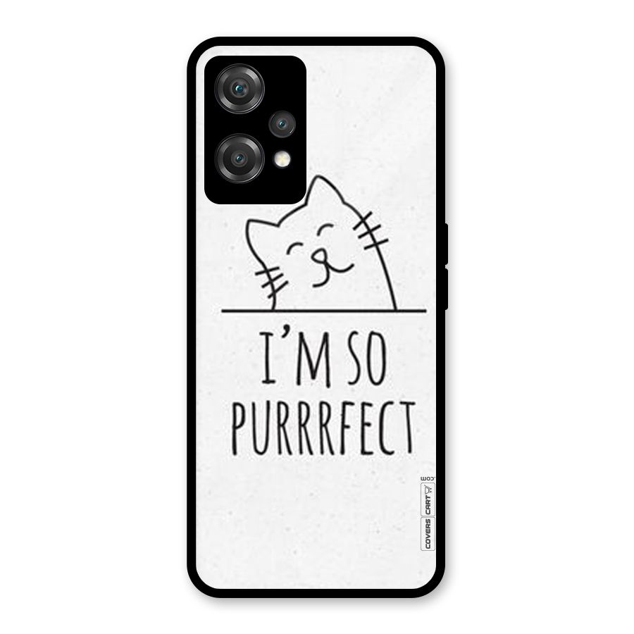 So Purrfect Glass Back Case for OnePlus Nord CE 2 Lite 5G