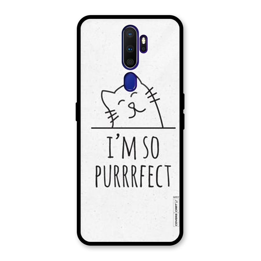 So Purrfect Glass Back Case for Oppo A9 (2020)
