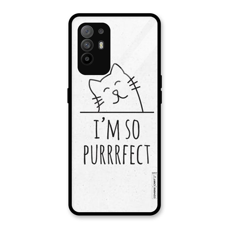So Purrfect Glass Back Case for Oppo F19 Pro Plus 5G