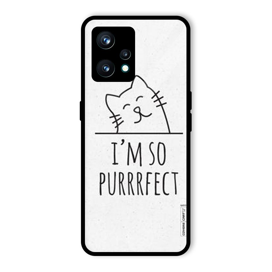 So Purrfect Glass Back Case for Realme 9 Pro Plus 5G