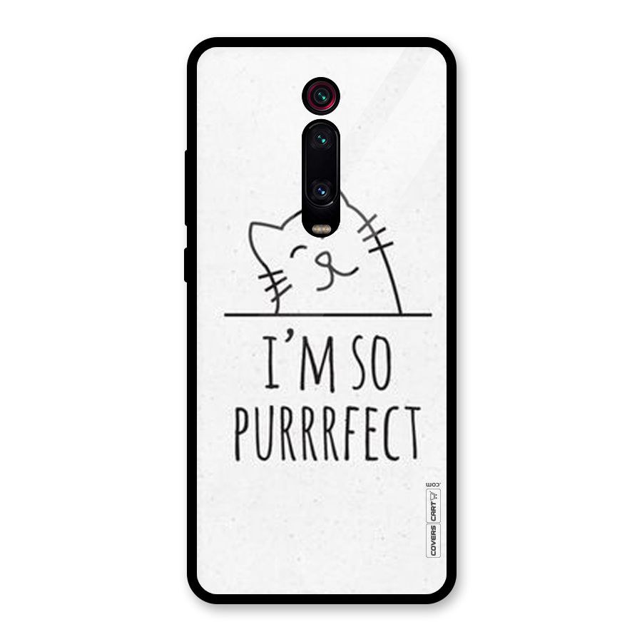 So Purrfect Glass Back Case for Redmi K20