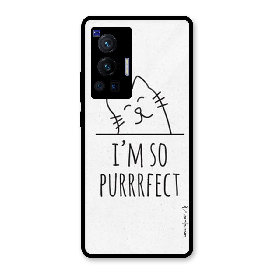 So Purrfect Glass Back Case for Vivo X70 Pro