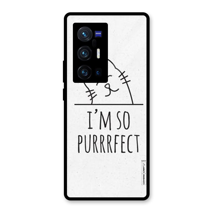 So Purrfect Glass Back Case for Vivo X70 Pro Plus