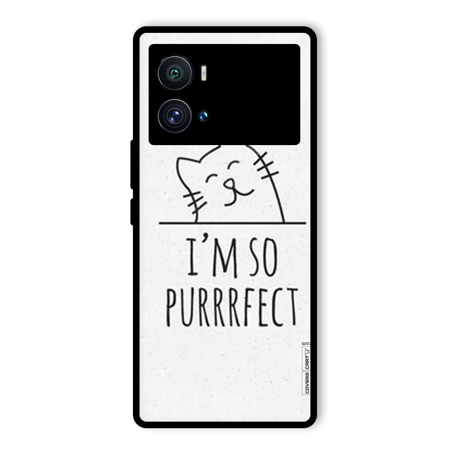 So Purrfect Glass Back Case for Vivo iQOO 9 Pro