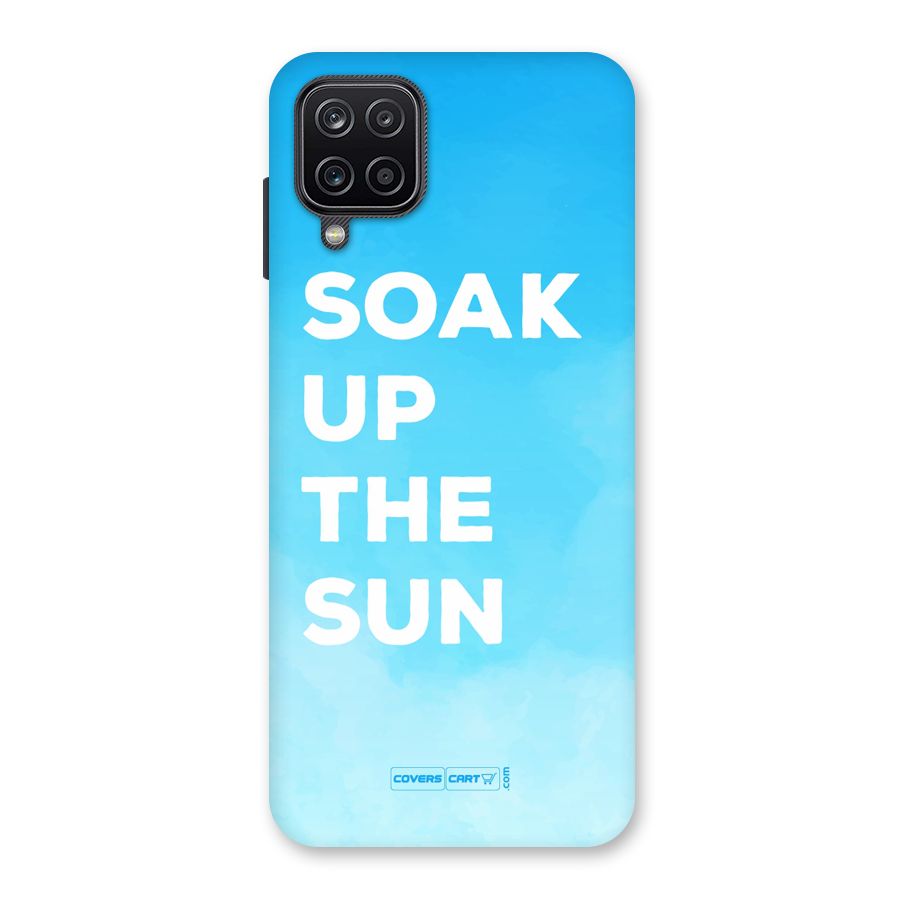 Soak Up The Sun Back Case for Galaxy A12