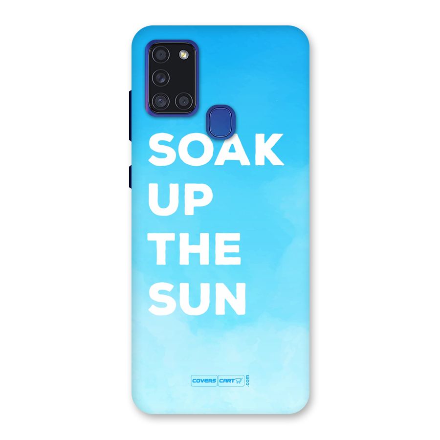 Soak Up The Sun Back Case for Galaxy A21s