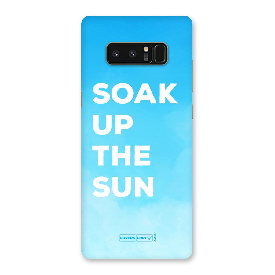 Soak Up The Sun Back Case for Galaxy Note 8