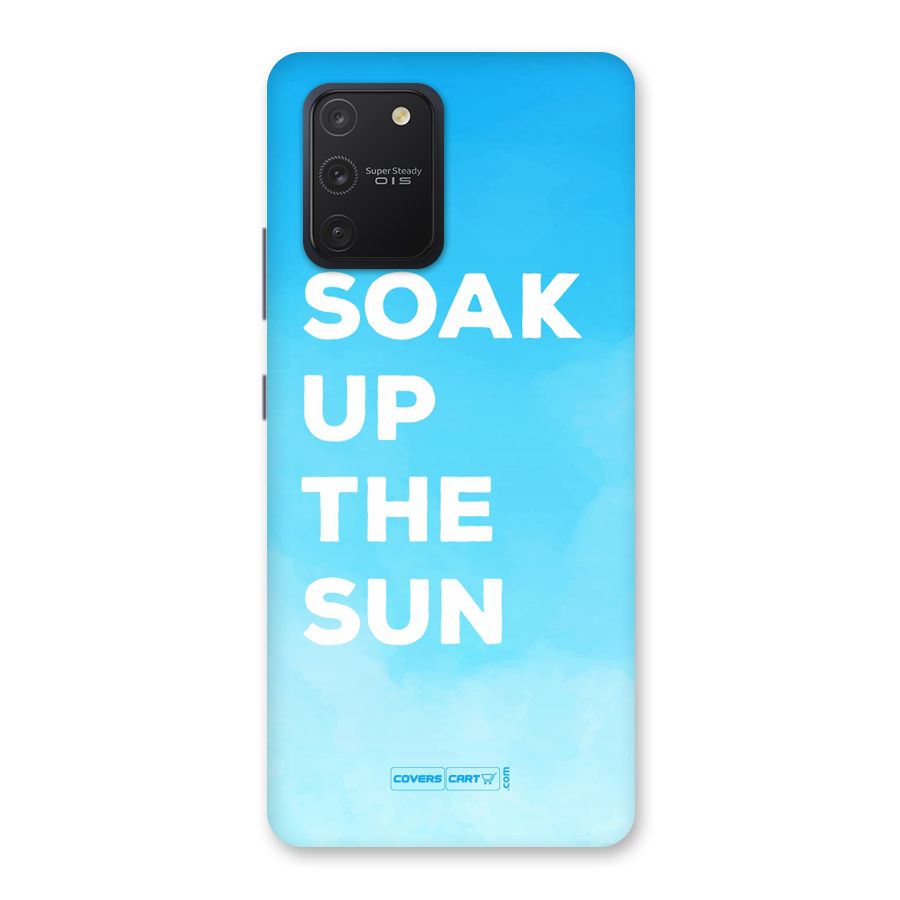 Soak Up The Sun Back Case for Galaxy S10 Lite