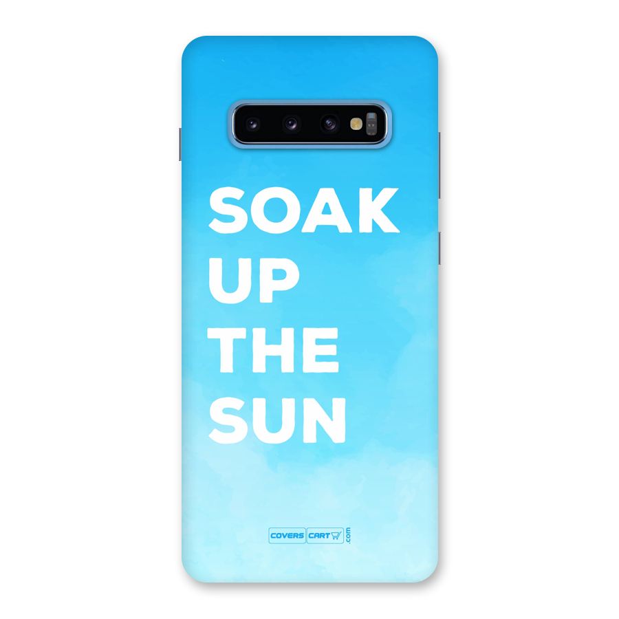Soak Up The Sun Back Case for Galaxy S10 Plus
