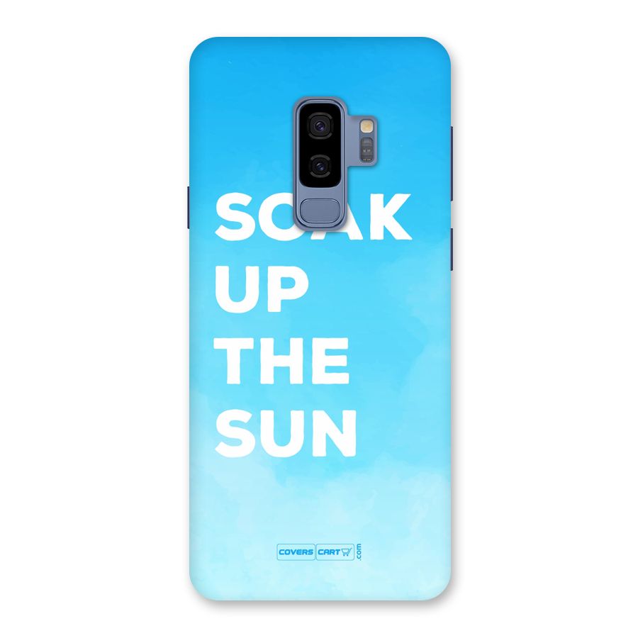 Soak Up The Sun Back Case for Galaxy S9 Plus