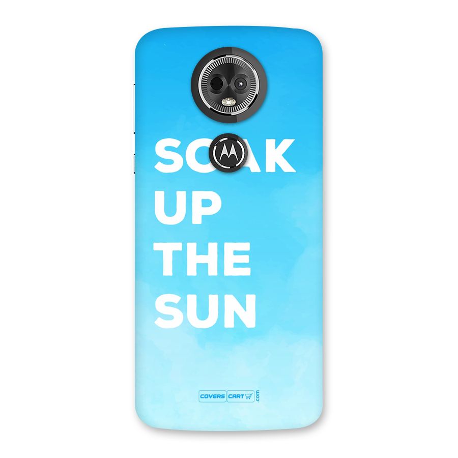 Soak Up The Sun Back Case for Moto E5 Plus